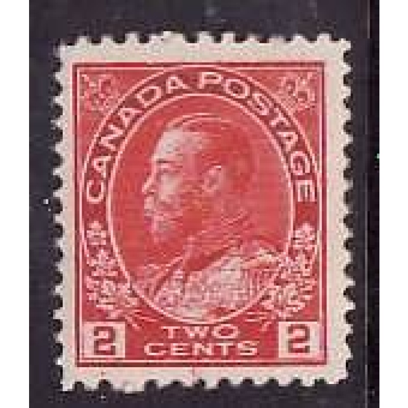 Canada-Sc#106- id6-unused og hinged 2c KGV-1911-