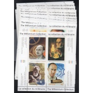 Canada Sc 1818-34 1999-2000 Millennium stamp sheets mint NH