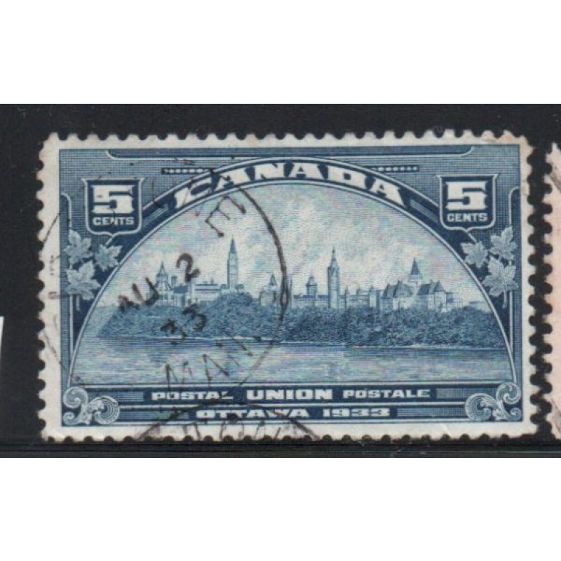 Canada Sc 202 1933 UPU Meeting stamp used