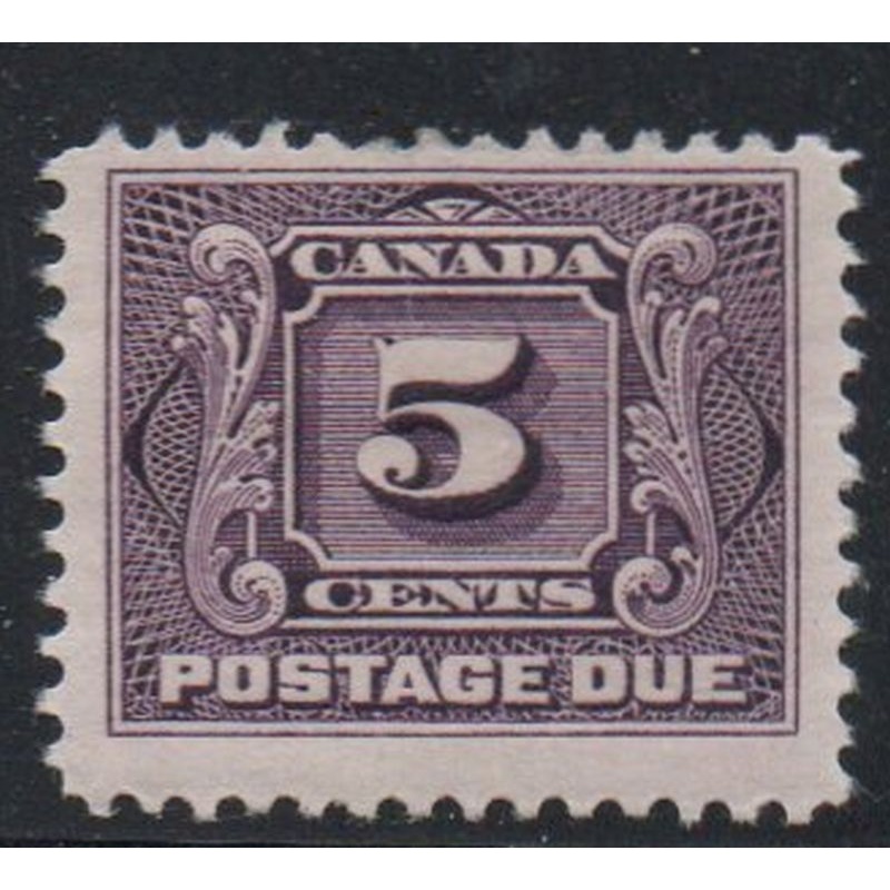 Canada Sc J4 1928 5 cent Postage due  stamp mint