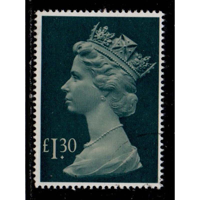 Great Britain Scott MH170 1983 £1.30 QE II Machin Head stamp used