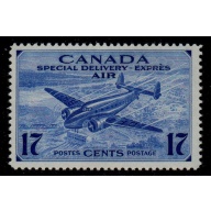 Canada Sc CE2 1943 17c airmail special delivery stamp mint