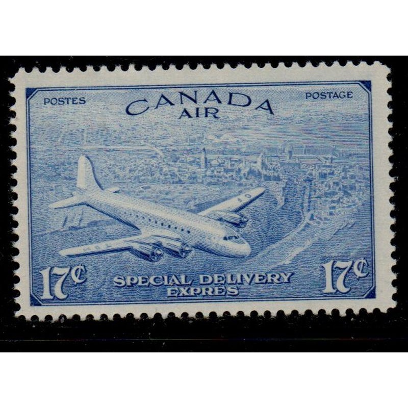 Canada Sc CE3 1946 17c  airmail special delivery stamp mint