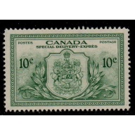 Canada Sc E11 1946  10 c Olive Branches  special delivery stamp mint