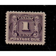 Canada Sc J1 1906 1 cent Postage due  stamp mint