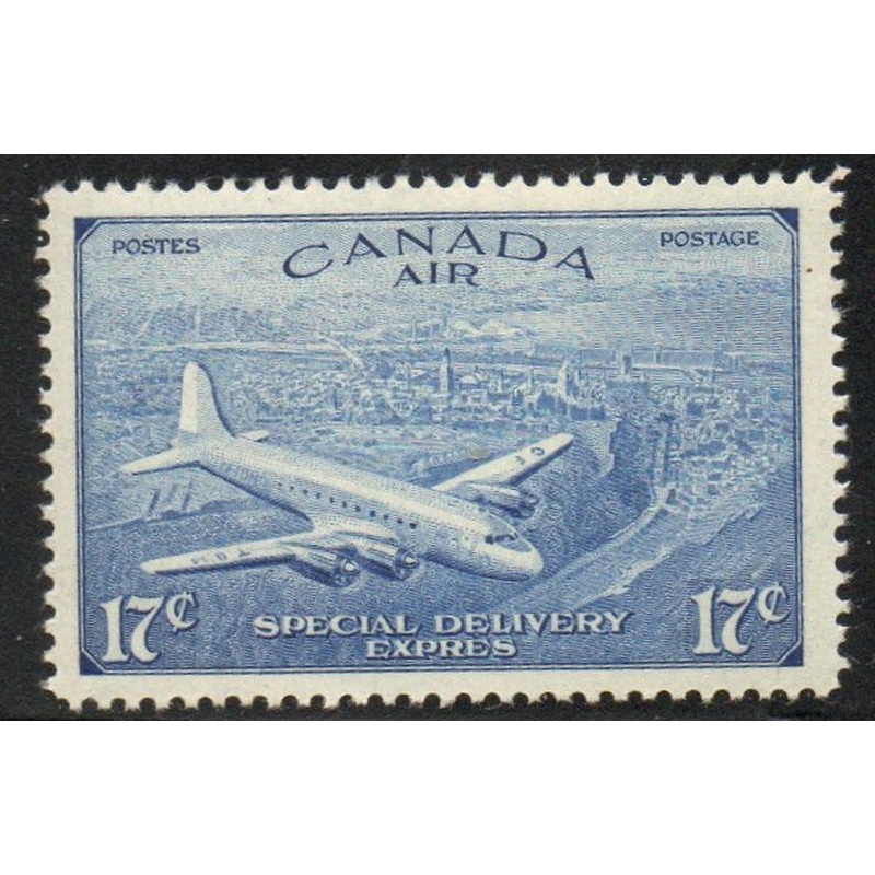 Canada Sc CE3 1946 17c Airmail Special delivery stamp mint