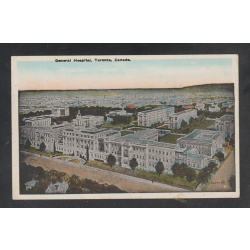 Toronto Ontario Postcard General Hospital Unposted