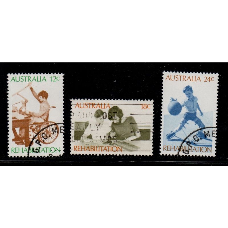 Australia Sc 527-53. 1972 Munich Olympics stamp set used