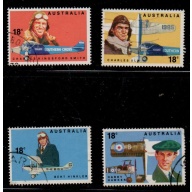 Australia Sc 672-675 1978 Early Aviators stamp set used