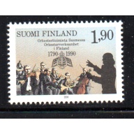 Finland Sc 812 1990 Orchestra's Anniversaries stamp mint NH