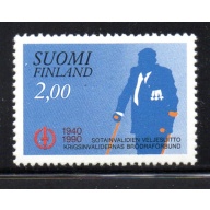 Finland Sc 813 1990 Winter War Veterans stamp mint NH