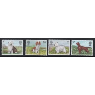 Great Britain Sc 851-854 1979 Dogs stamp set mint NH