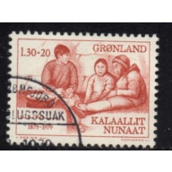 Greenland Sc B8 1976 Rasmussen stamp used