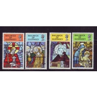 Guernsey Sc 86-89 1973 Christmas stamp set mint NH