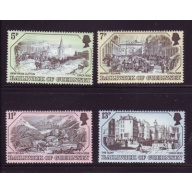 Guernsey Sc 157-160 1978 Old Print Views stamp set mint NH