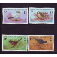 Guernsey Sc  165-168 1978 Birds stamp set mint NH