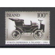 Iceland Sc 1024 2004 1st Car in Iceland stamp mint NH