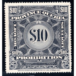 QP10, van Dam, $10, MNG, Quebec Liquor Prohibition, fresh, rich colour! Canada