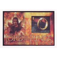 Isle of Man Sc 1021 2004 Lord of the Rings stamp sheet mint NH