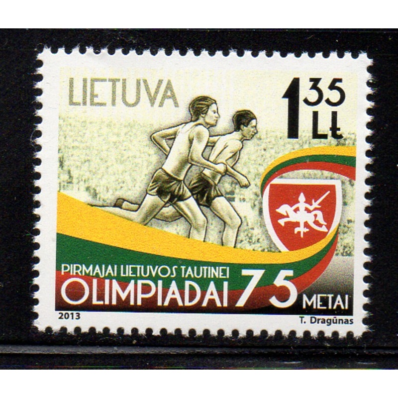 Lithuania Sc 1005 2013 Lithuanian Olympics stamp mint NH