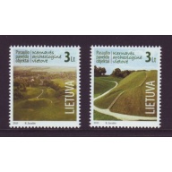 Lithuania Sc 923-924  2010 Kernave UNESCO Site stamp set mint NH