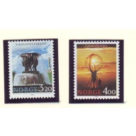 Norway Sc 995-6  1991 Tourism stamp set mint NH