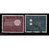 Norway Sc 471-472 1965 ITU Anniversary stamp set used