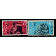 Norway Sc 545-46 1969 Vigeland, Sculptor, stamp set used