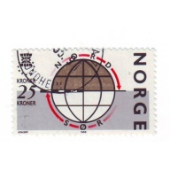 Norway Sc 924 1988 North South Solidarity stamp used