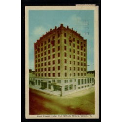 PECO Colour PC Royal Edward Hotel, Fort William, Ontario used 1946