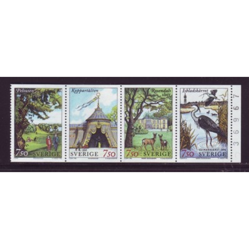 Sweden Sc 2194a 1996 Eco Park stamp booklet mint NH